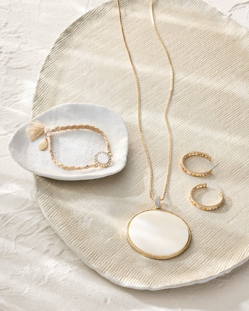 Madeira Corded Shell Bracelet Gold | Tommy Bahama Best Seller - Madeira Corded Shell Bracelet