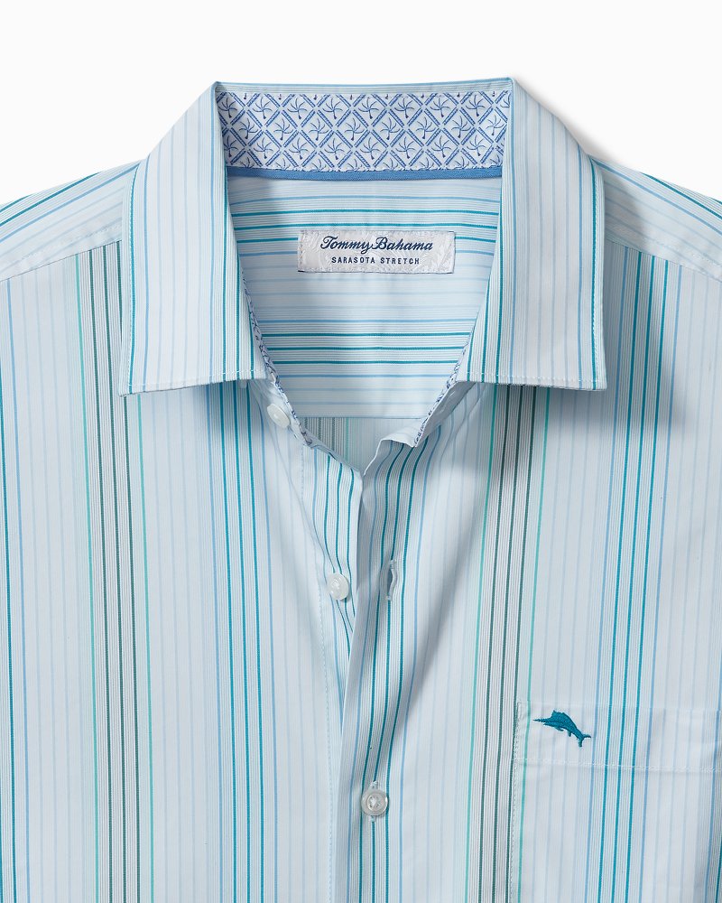 Big & Tall Sarasota Stretch Seaview IslandZone® Shirt Gulf Shore | Tommy Bahama Special Offer - Big & Tall Sarasota Stretch Seaview IslandZone® Shirt