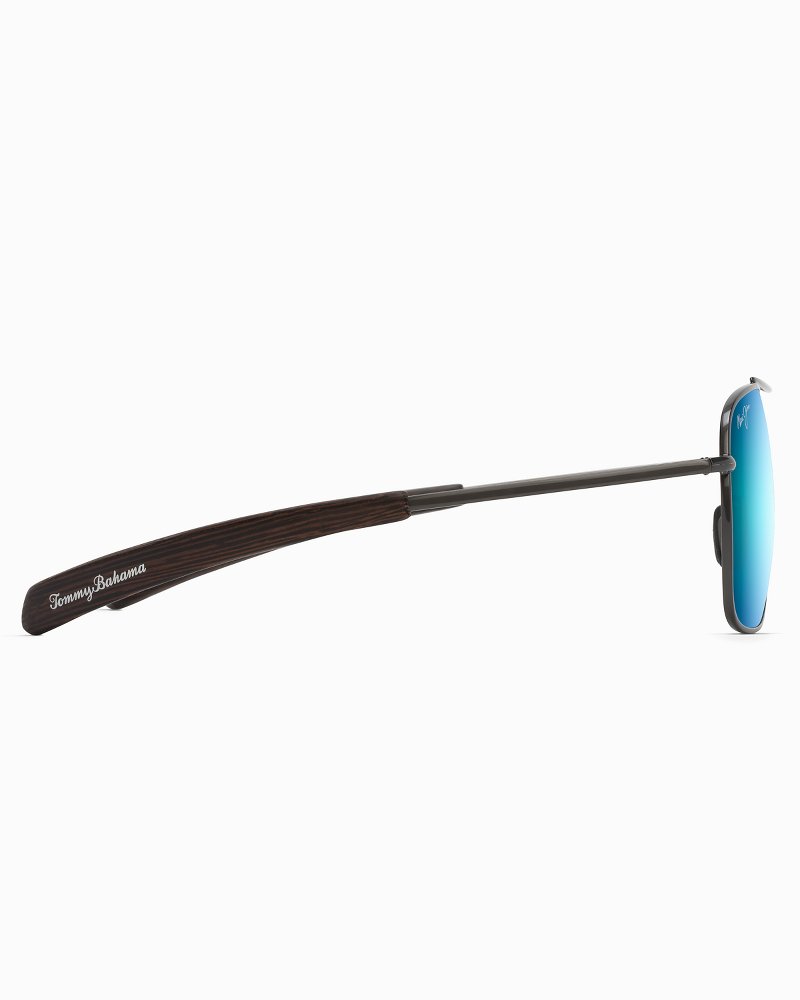 Island Life Exclusive Sunglasses by Maui Jim® Grey/Blue Hawaii | Tommy Bahama Quality - Island Life Exclusive Sunglasses by Maui Jim®