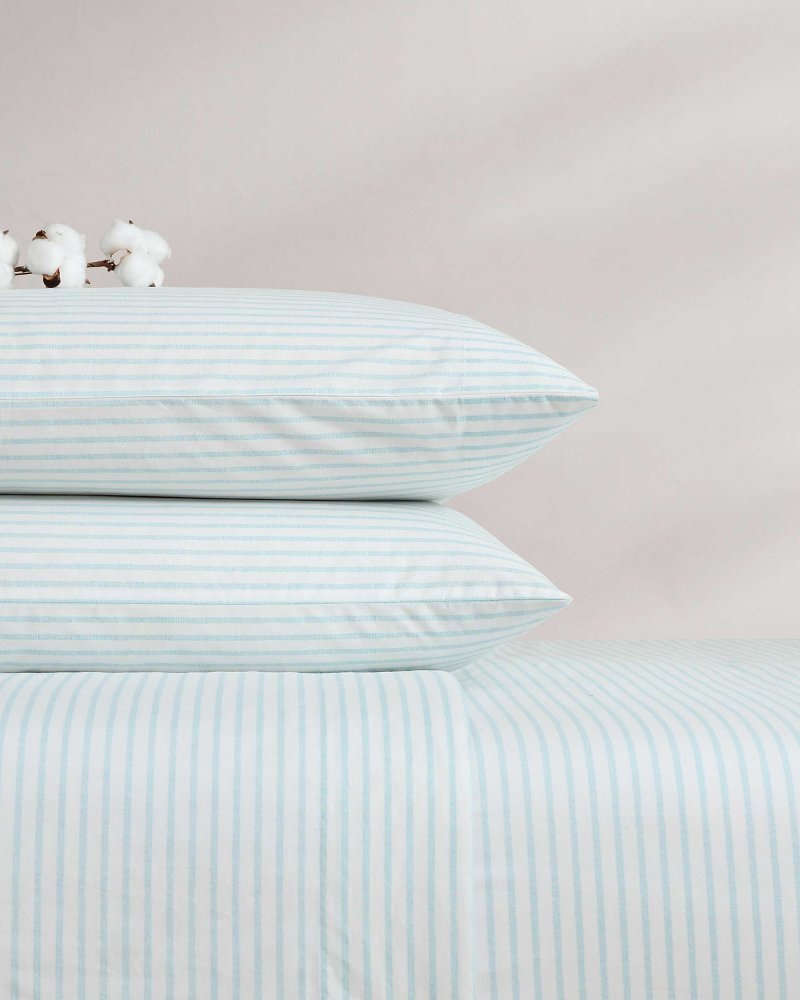 Cool Beach Stripe 4-Piece King Sheet Set Stripe Blue | Tommy Bahama Discount - Cool Beach Stripe 4-Piece King Sheet Set
