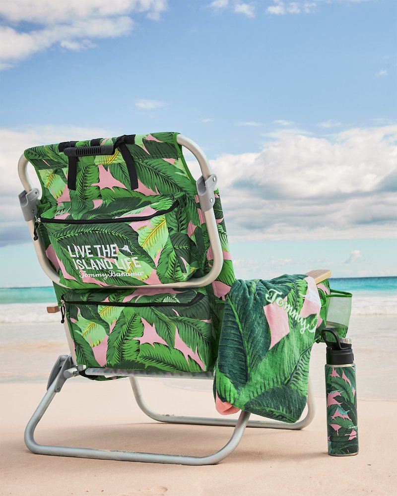 Pineapple Queen & Swaying Fronds Beach Towels — Set of 2 Multicolor | Tommy Bahama Trusted - Pineapple Queen & Swaying Fronds Beach Towels — Set of 2