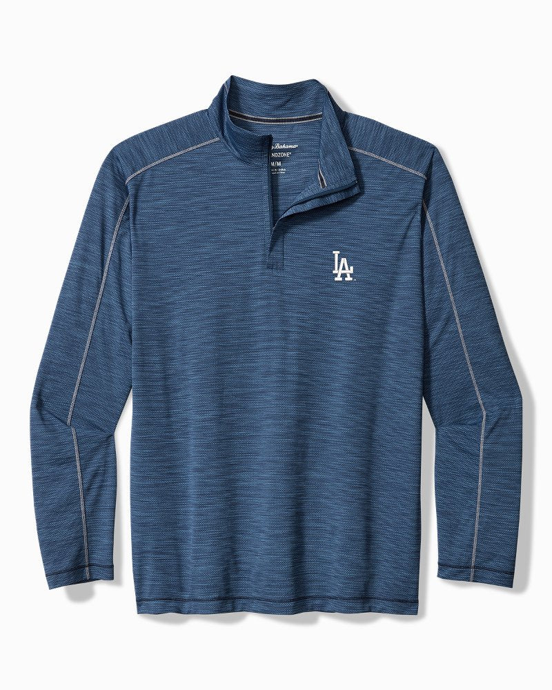 <i>MLB®</i> Player Point IslandZone® Half-Zip Sweatshirt los_angeles_dodgers | Tommy Bahama Signature - <i>MLB®</i> Player Point IslandZone® Half-Zip Sweatshirt