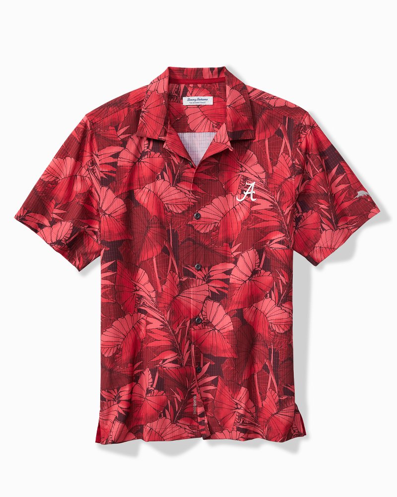 Collegiate Bahama Coast Nuevo Fronds Shirt alabama | Tommy Bahama Deals - Collegiate Bahama Coast Nuevo Fronds Shirt