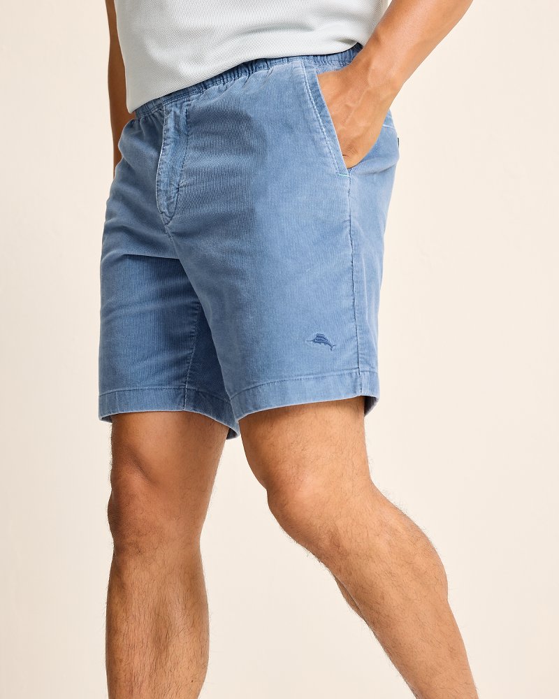 Sea Coast Corduroy E-Waist 8-Inch Shorts Dockside Blue | Tommy Bahama Discount - Sea Coast Corduroy E-Waist 8-Inch Shorts