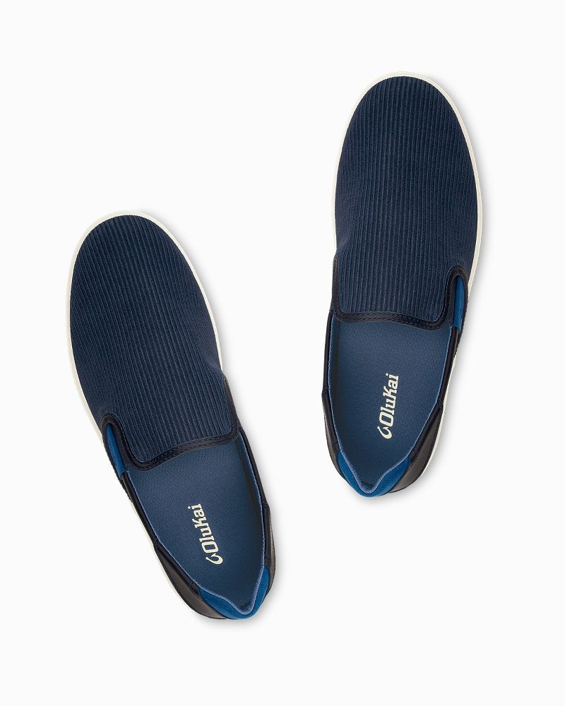 OluKai® Lae'ahi Kapa Corduroy Slip-On Sneakers Trench Blue | Tommy Bahama Quality - OluKai® Lae'ahi Kapa Corduroy Slip-On Sneakers