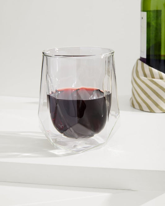 Viski® Alchemi Aerating Wine Tasting Glass Clear | Tommy Bahama New - Viski® Alchemi Aerating Wine Tasting Glass