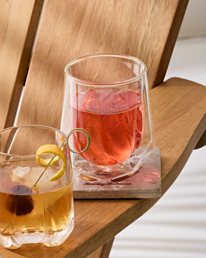 Viski® Alchemi Aerating Wine Tasting Glass Clear | Tommy Bahama New - Viski® Alchemi Aerating Wine Tasting Glass