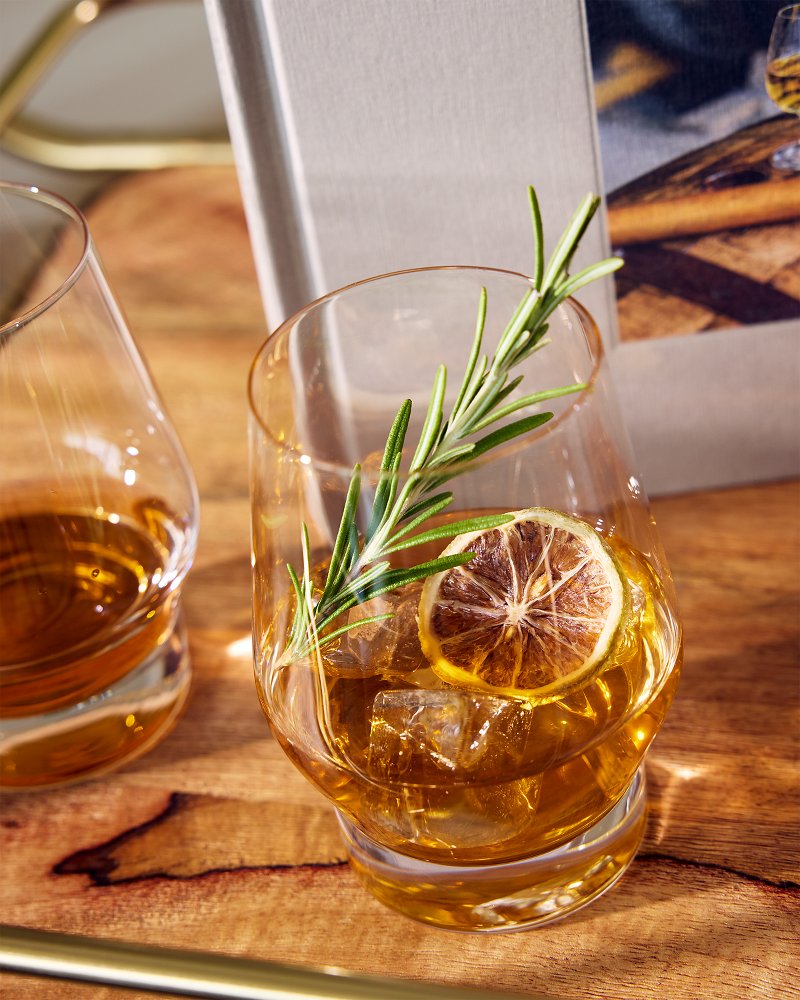 Viski® Heavy Base Crystal Whiskey Glasses - Set of 2 Clear | Tommy Bahama Great Value - Viski® Heavy Base Crystal Whiskey Glasses - Set of 2
