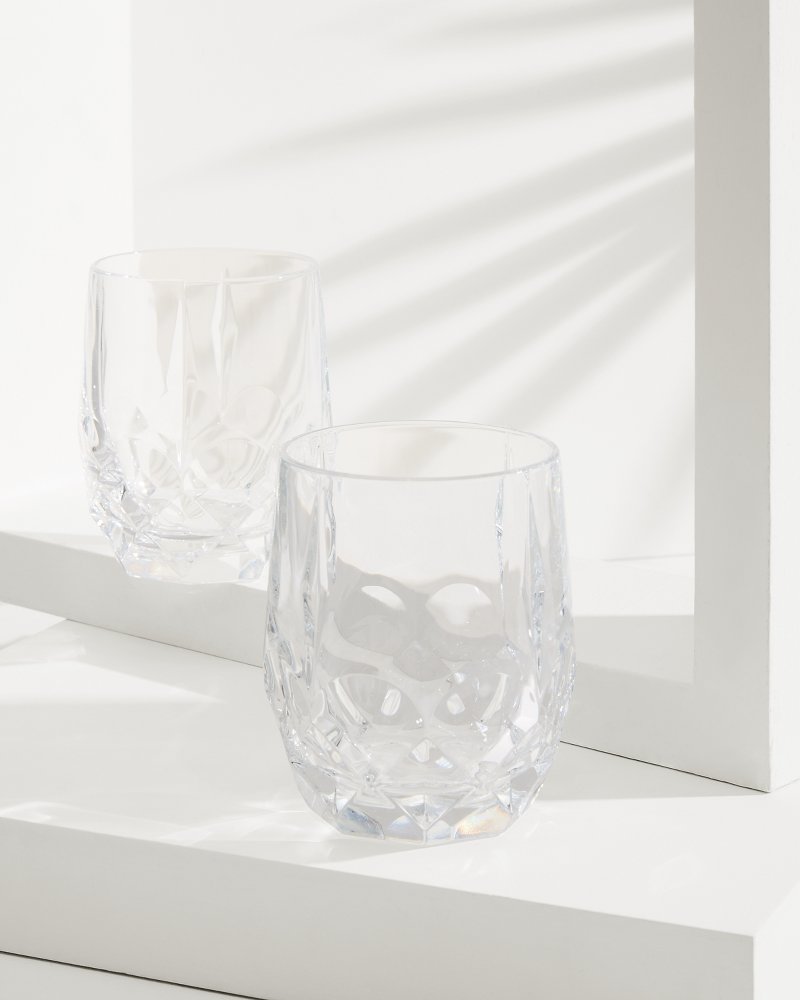 Viski® Reserve Bruno Crystal Cocktail Glasses- Set of 2 Clear | Tommy Bahama Trusted - Viski® Reserve Bruno Crystal Cocktail Glasses- Set of 2