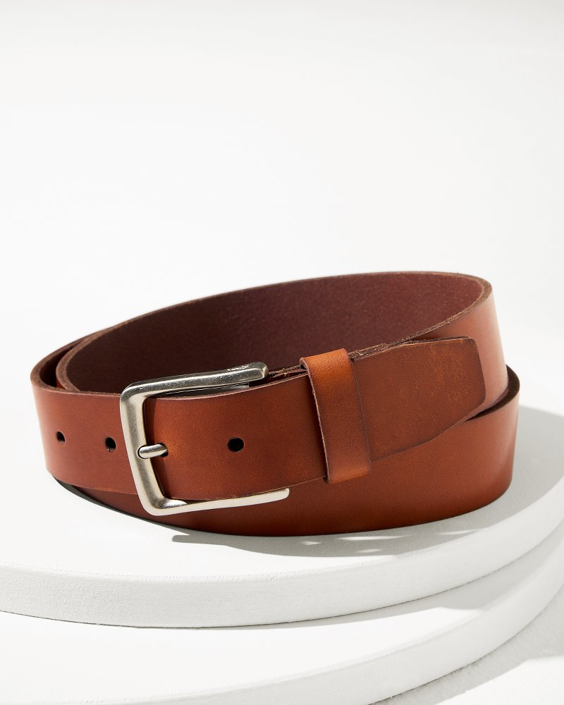 Leather Belt Tan | Tommy Bahama Trusted - Leather Belt