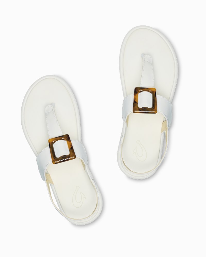 Olukai® La'I T-Bar Sandals White | Tommy Bahama Best Seller - Olukai® La'I T-Bar Sandals