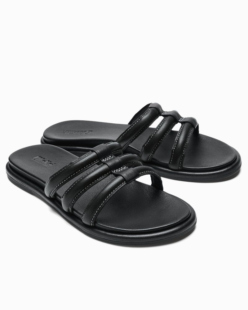 Olukai® Tiare Slide Sandals Black | Tommy Bahama Popular - Olukai® Tiare Slide Sandals