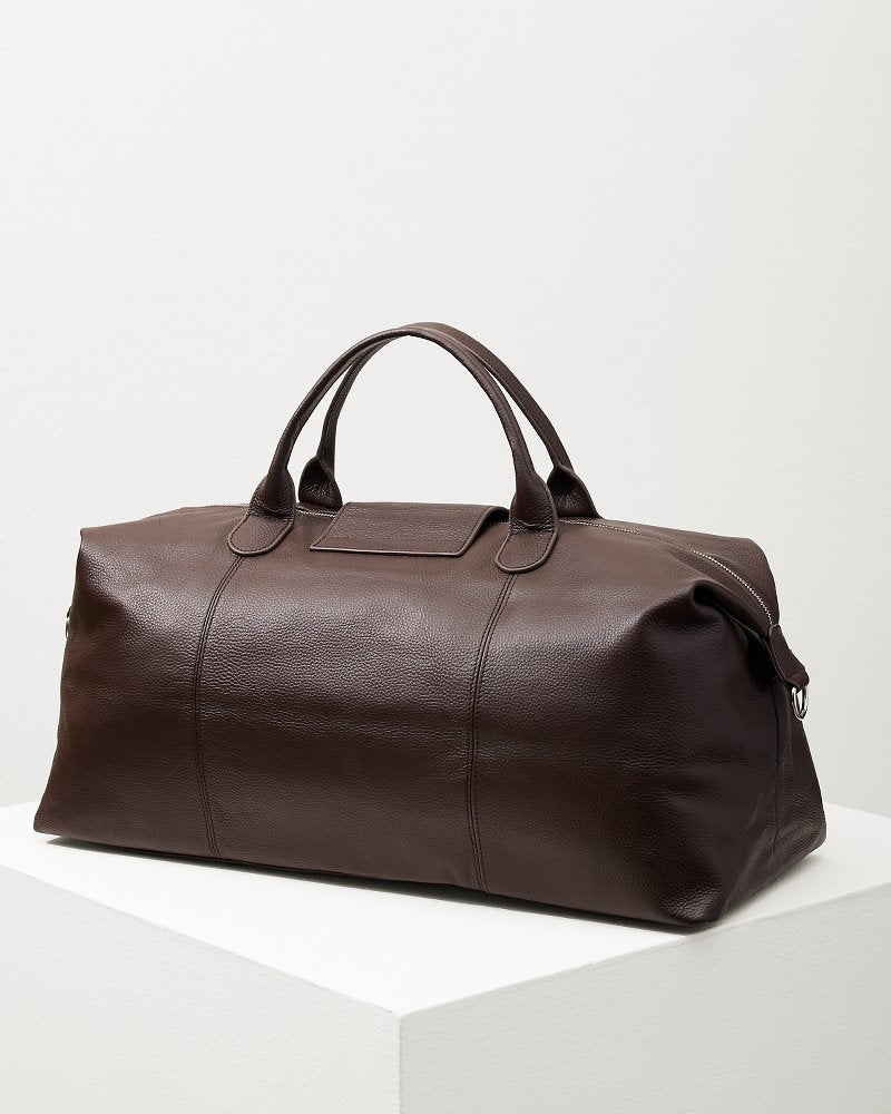 Stanford Brown Leather Duffel Bag Brown | Tommy Bahama Deals - Stanford Brown Leather Duffel Bag