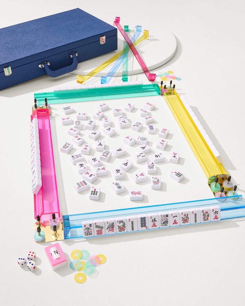 Mahjong Game Set Blue | Tommy Bahama Discount - Mahjong Game Set