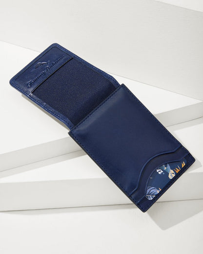 Wide Magnetic Wallet Navy | Tommy Bahama Special Offer - Wide Magnetic Wallet