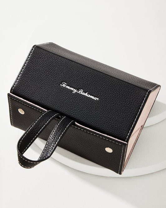 Foldable Eyewear Case Black | Tommy Bahama Everyday - Foldable Eyewear Case