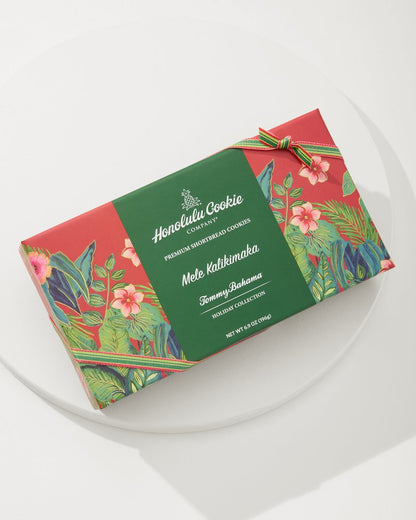 Tommy Bahama x Honolulu Cookie Company®  Mele Kalikimaka Gift Box Red | Tommy Bahama Customer Favorite - Tommy Bahama x Honolulu Cookie Company®  Mele Kalikimaka Gift Box