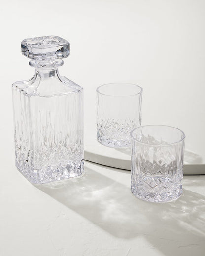 Viski® Admiral Decanter 3-Piece Set Clear | Tommy Bahama Special Offer - Viski® Admiral Decanter 3-Piece Set