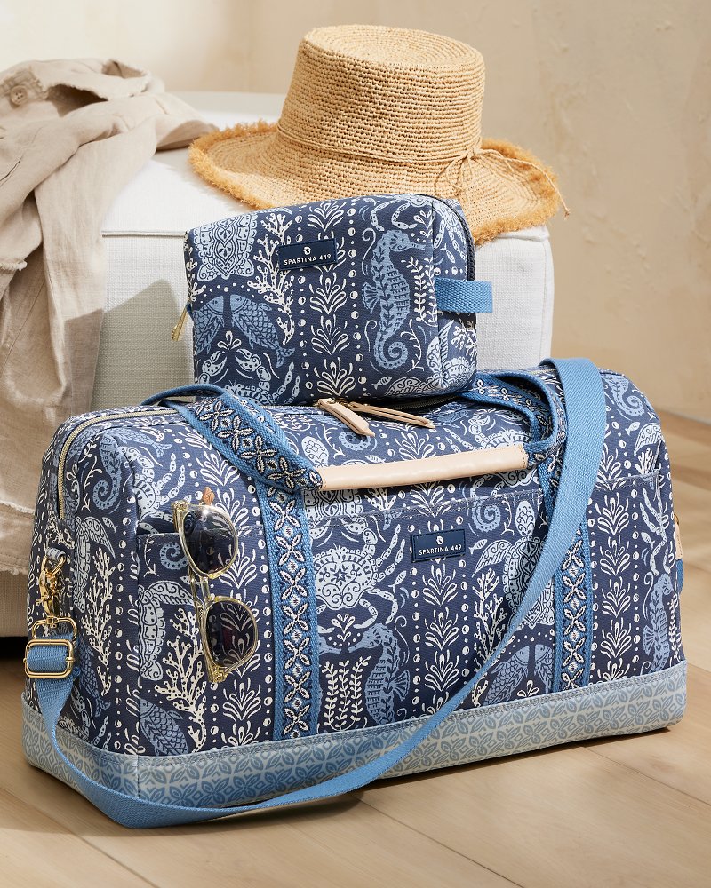 Hamilton Sealife Cosmetic Case Sea Life | Tommy Bahama Classic - Hamilton Sealife Cosmetic Case