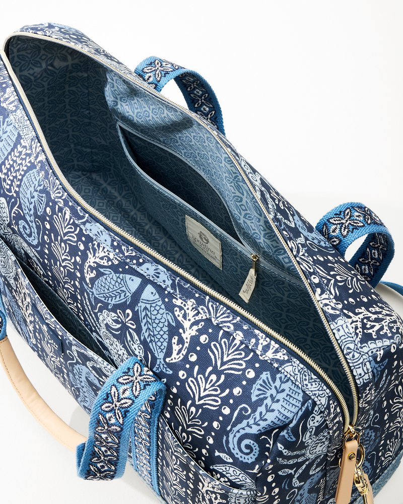 Hamilton Sealife Fiesta Duffel Bag Sea Life | Tommy Bahama Trending - Hamilton Sealife Fiesta Duffel Bag