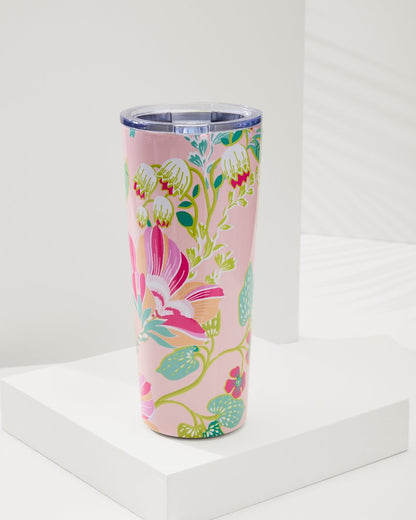 Flamingo Pineapple 22-oz. Tumbler Pink | Tommy Bahama Latest - Flamingo Pineapple 22-oz. Tumbler