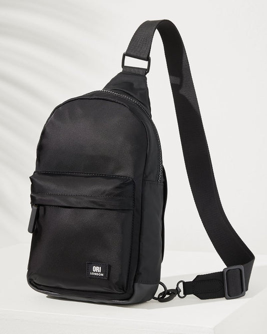 Willesden Black Sling Bag All Black | Tommy Bahama Top Pick - Willesden Black Sling Bag