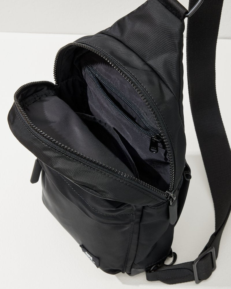 Willesden Black Sling Bag All Black | Tommy Bahama Top Pick - Willesden Black Sling Bag