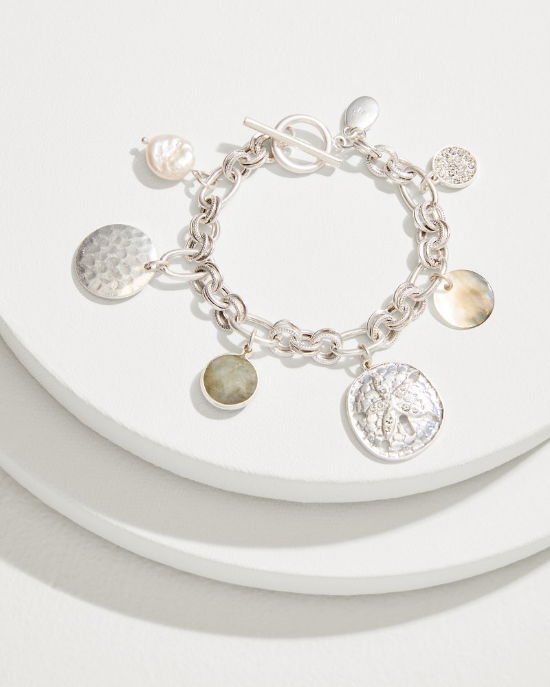 Marco Island Charm Bracelet Silver | Tommy Bahama Best Seller - Marco Island Charm Bracelet