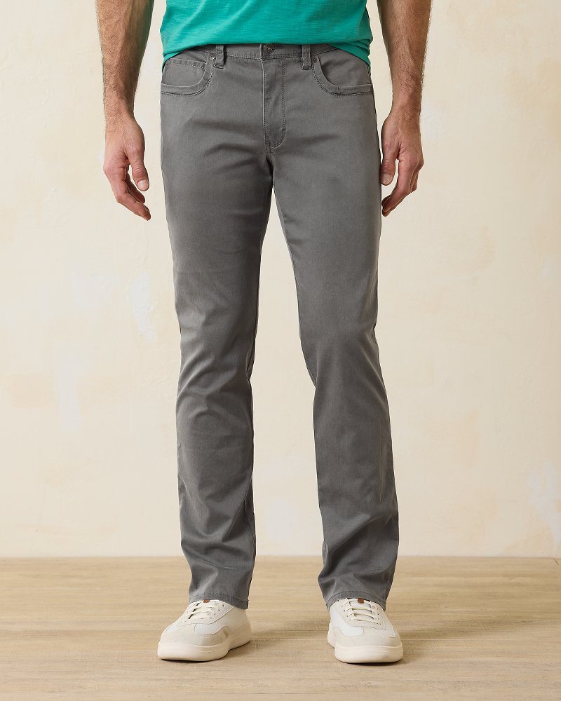Big & Tall Boracay® 5-Pocket Pants Fog Grey | Tommy Bahama Top Pick - Big & Tall Boracay® 5-Pocket Pants