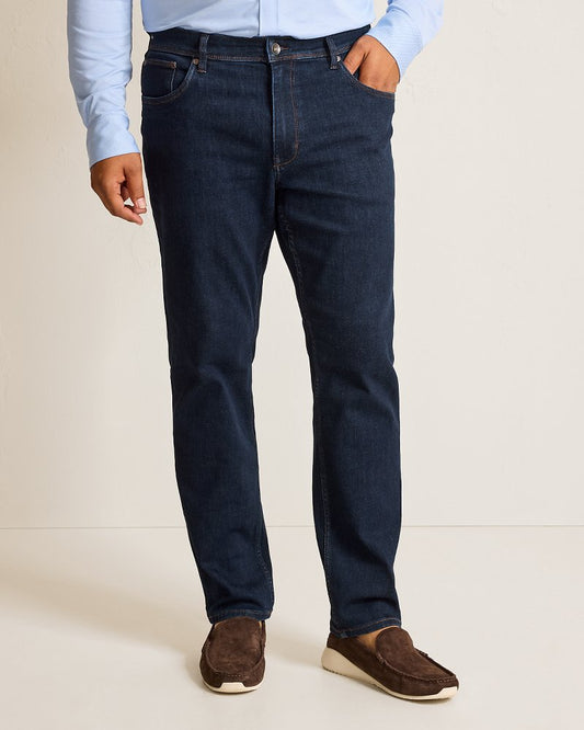 Big & Tall Indigo Palms™ Jeans Dark Indigo Wash | Tommy Bahama Sale - Big & Tall Indigo Palms™ Jeans