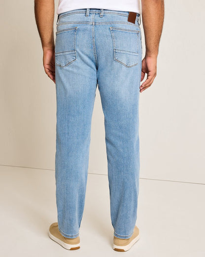 Big & Tall Indigo Palms™ Jeans Light Indigo Wash | Tommy Bahama Exclusive - Big & Tall Indigo Palms™ Jeans