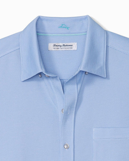 Big & Tall San Lucio Knit Stretch Shirt Rip Tide | Tommy Bahama Latest - Big & Tall San Lucio Knit Stretch Shirt