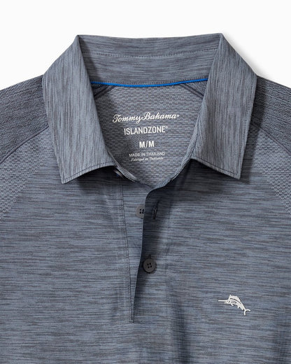 Big & Tall Palm Coast Pro IslandZone® Polo Turbulence | Tommy Bahama Customer Favorite - Big & Tall Palm Coast Pro IslandZone® Polo