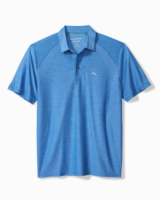 Big & Tall Palm Coast Pro IslandZone® Polo Palace Blue | Tommy Bahama Trusted - Big & Tall Palm Coast Pro IslandZone® Polo