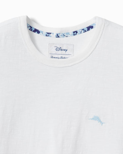 Big & Tall Disney x Tommy Bahama Paradise Bound Short-Sleeve Lux T-Shirt White | Tommy Bahama Exclusive - Big & Tall Disney x Tommy Bahama Paradise Bound Short-Sleeve Lux T-Shirt
