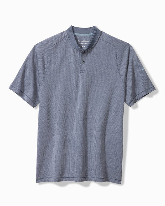 Big & Tall Alki Point Short-Sleeve IslandZone® Henley Eclipse | Tommy Bahama Everyday - Big & Tall Alki Point Short-Sleeve IslandZone® Henley