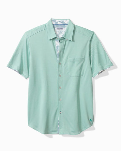 Big & Tall San Lucio Cali Blooms Happy Hour Knit Stretch Shirt Azul Mar | Tommy Bahama New - Big & Tall San Lucio Cali Blooms Happy Hour Knit Stretch Shirt