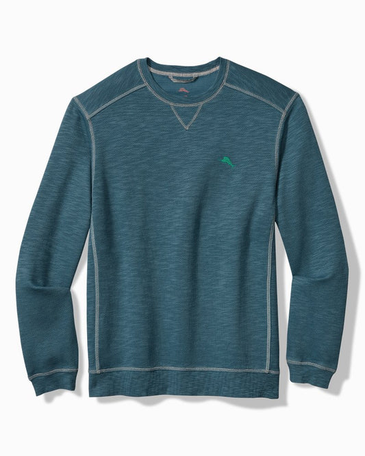 Big & Tall Trinidad Crew Sweatshirt Kingfish | Tommy Bahama Quality - Big & Tall Trinidad Crew Sweatshirt