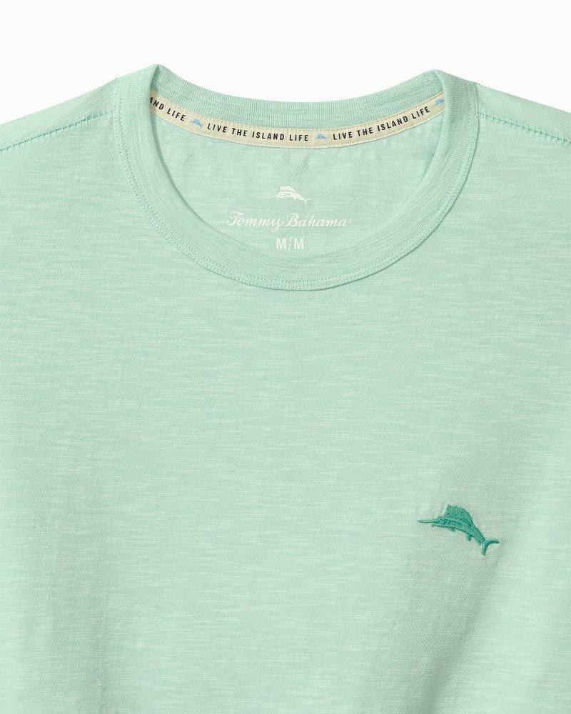 Big & Tall Marlin Mirage Lux Long-Sleeve T-Shirt Light Caribbean Tile | Tommy Bahama Exclusive - Big & Tall Marlin Mirage Lux Long-Sleeve T-Shirt