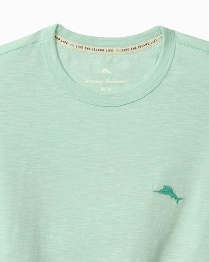 Big & Tall Marlin Mirage Lux Long-Sleeve T-Shirt Light Caribbean Tile | Tommy Bahama Exclusive - Big & Tall Marlin Mirage Lux Long-Sleeve T-Shirt