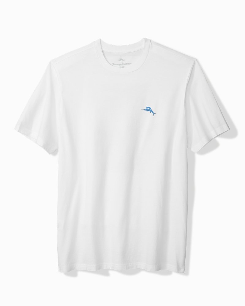 Big & Tall Vacation Shade Graphic T-Shirt White | Tommy Bahama Exclusive - Big & Tall Vacation Shade Graphic T-Shirt