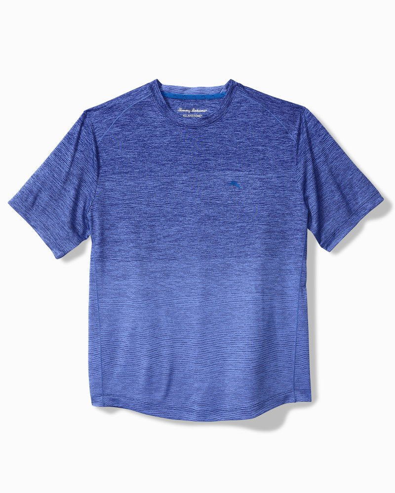 Big & Tall Oasis Fade IslandZone® Crewneck T-Shirt Deep Ultramarine | Tommy Bahama Premium - Big & Tall Oasis Fade IslandZone® Crewneck T-Shirt