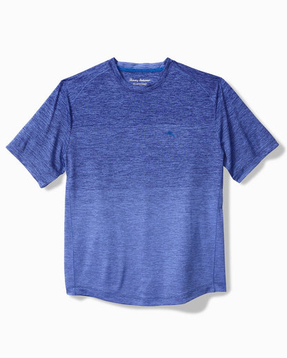 Big & Tall Oasis Fade IslandZone® Crewneck T-Shirt Deep Ultramarine | Tommy Bahama Premium - Big & Tall Oasis Fade IslandZone® Crewneck T-Shirt