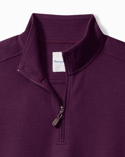 Big & Tall St. Kitts Half-Zip Sweatshirt Purple Passage | Tommy Bahama New - Big & Tall St. Kitts Half-Zip Sweatshirt