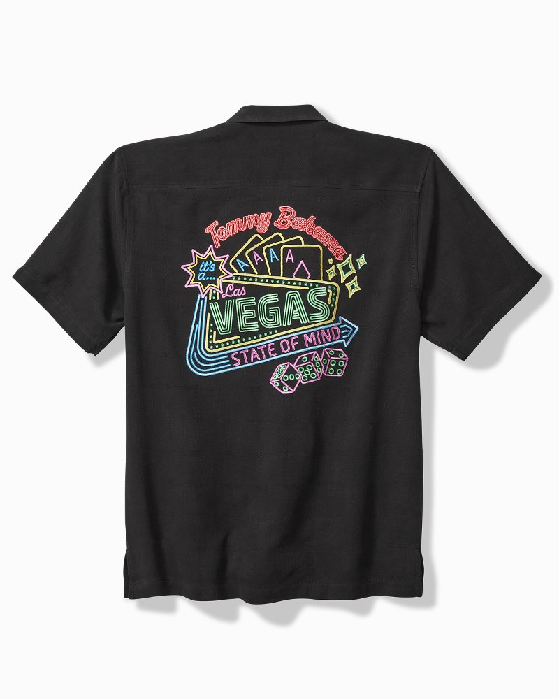 Big & Tall Vegas State of Mind Silk Camp Shirt Black | Tommy Bahama Hot Sale - Big & Tall Vegas State of Mind Silk Camp Shirt