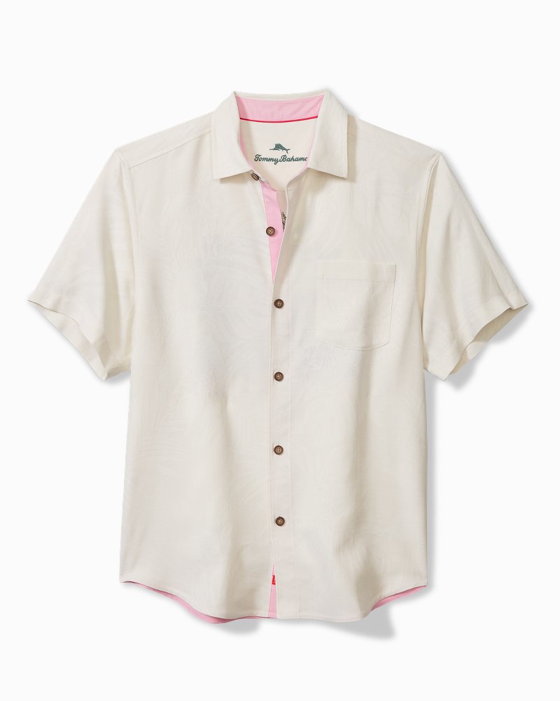 Big & Tall Surf the Yule Tide Silk Camp Shirt Continental | Tommy Bahama Signature - Big & Tall Surf the Yule Tide Silk Camp Shirt