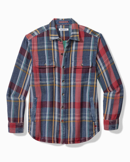 Big & Tall Copper Canyon Shirt Jacket Norse Blue | Tommy Bahama Value - Big & Tall Copper Canyon Shirt Jacket