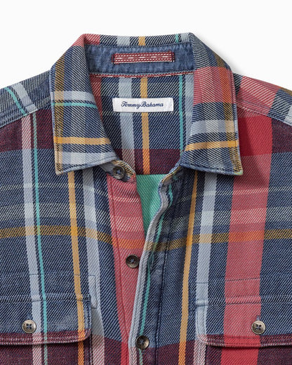 Big & Tall Copper Canyon Shirt Jacket Norse Blue | Tommy Bahama Value - Big & Tall Copper Canyon Shirt Jacket