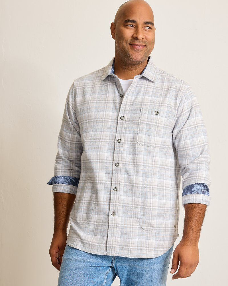 Big & Tall Coastal Vibes Shirt Jacket Summer Grey | Tommy Bahama Hot Sale - Big & Tall Coastal Vibes Shirt Jacket