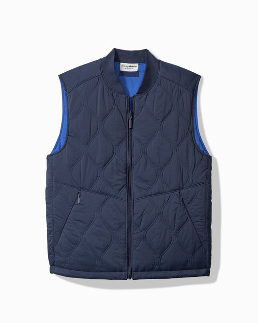 Big & Tall Fresno Flip Reversible Vest Ocean Deep | Tommy Bahama Top Pick - Big & Tall Fresno Flip Reversible Vest